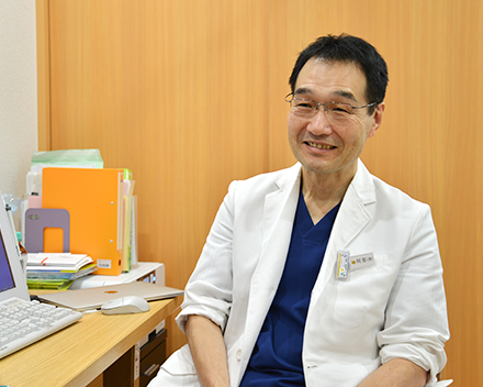 内視鏡検査の診療風景